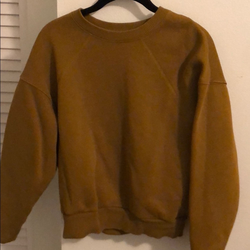 COPY - Mustard yellow crew neck